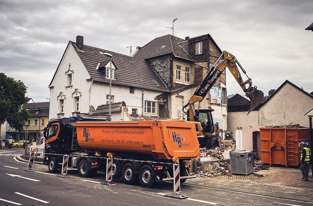 LKW der Firma Hans Bungard